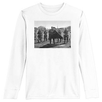 Boys 8-20 Star Wars The Mandalorian Moff Gideon Portrait Long Sleeve Graphic Tee