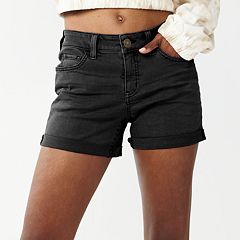 Kohls womens hot sale jean shorts