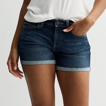 Juniors' SO® Low-Rise Midi Shorts