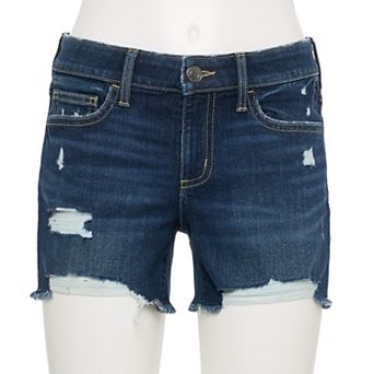 Juniors' SO® Low-Rise Midi Shorts