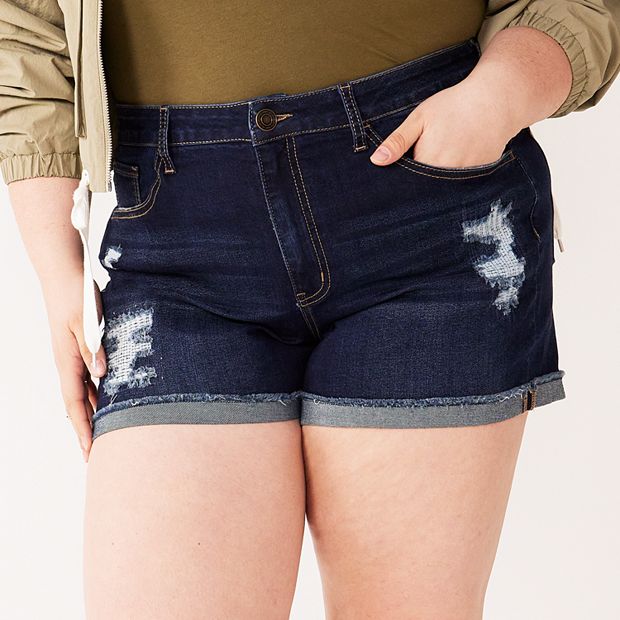 Kohls shorts hot sale plus size