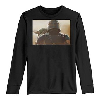 Boys 8-20 Star Wars The Child Peek Long Sleeve Graphic Tee