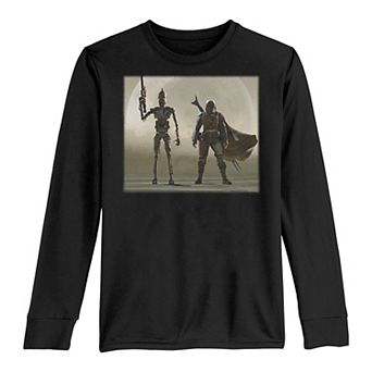 Boys 8-20 Star Wars Mando Duo Poster Long Sleeve Graphic Tee