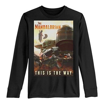 Boys 8-20 Star Wars The Way Poster Long Sleeve Graphic Tee