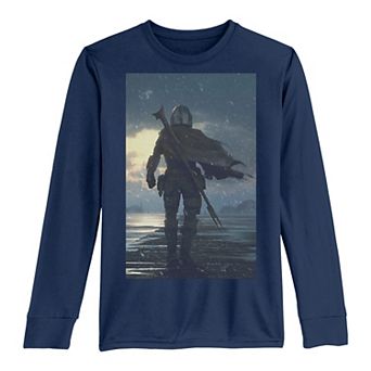 Boys 8-20 Star Wars Mando The Way Poster Long Sleeve Graphic Tee