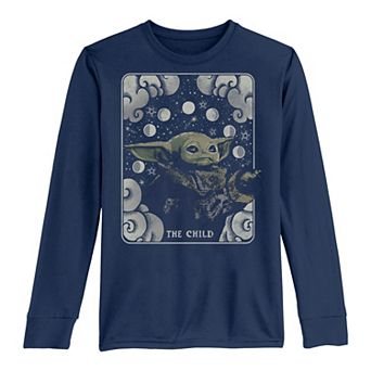 Boys 8-20 Star Wars Child Galaxy Card Long Sleeve Graphic Tee