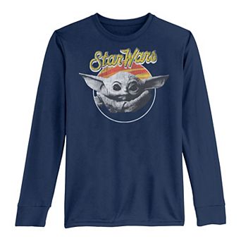 Boys 8-20 Star Wars Retro Child Logo Long Sleeve Graphic Tee