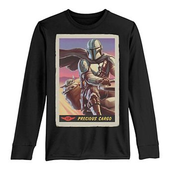 Boys 8-20 Star Wars: The Mandalorian Precious Cargo Poster Long Sleeve Graphic Tee