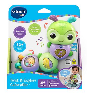 VTech Twist & Explore Caterpillar Plush Toy