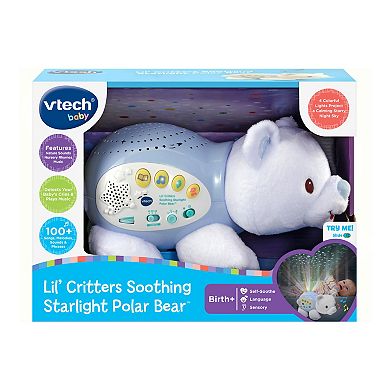 VTech Lil' Critters Soothing Starlight Polar Bear Lights Toy
