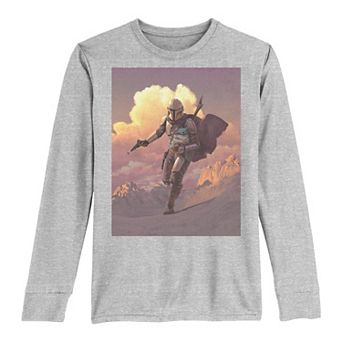Boys 8-20 Star Wars The Mandalorian Desert Poster Tee