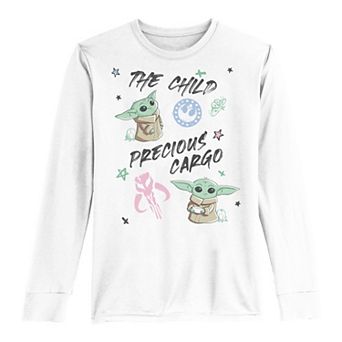 Boys 8-20 Star Wars The Mandalorian The Child AKA Baby Yoda Precious Cargo Tee