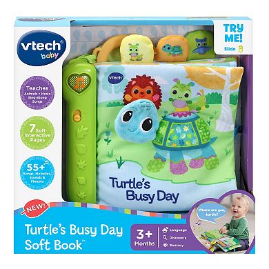 VTech Turtle's Busy Day Interactive Soft Book