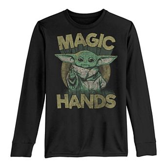 Boys 8-20 Star Wars The Child AKA Baby Yoda Magic Hands Tee