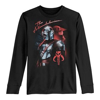 Boys 8-20 Star Wars The Mandalorian Retro Faded Glow Tee