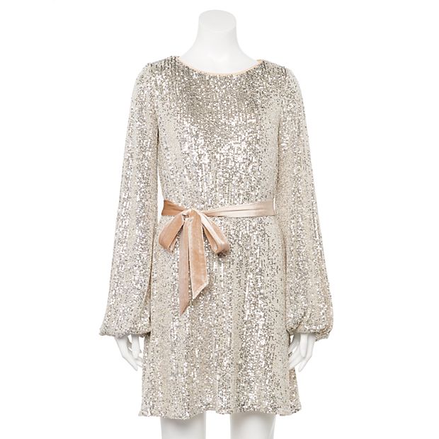 Juniors sequin outlet dress