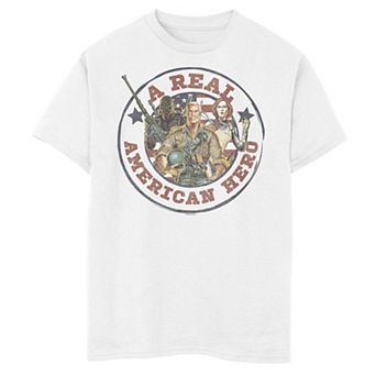 Boys 8-20 G.I. Joe "A Real American Hero" Trio Portrait Tee