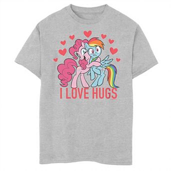 Boys 6-20 My Little Pony "I Love Hugs" Duo Portrait Tee