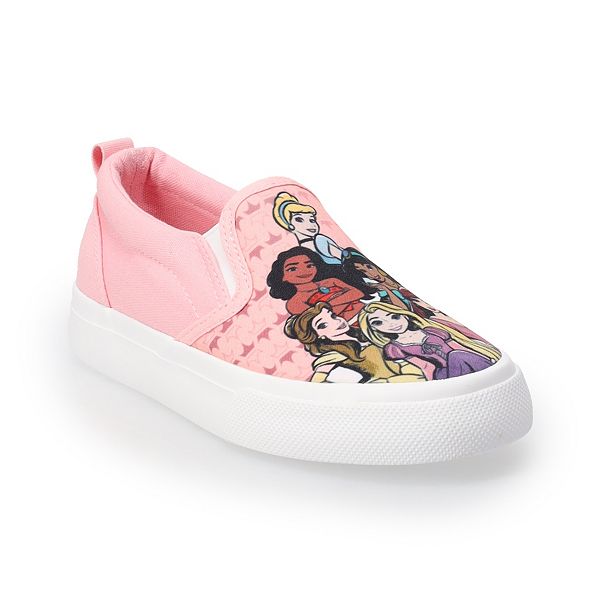 Disney princess vans outlet slip ons