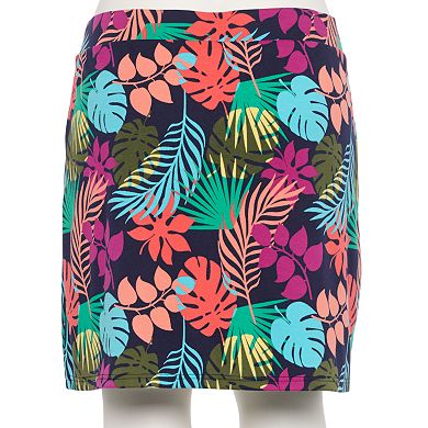 Plus Size Croft & Barrow® Easy Pull-On Skort