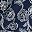 Navy Soft Vines