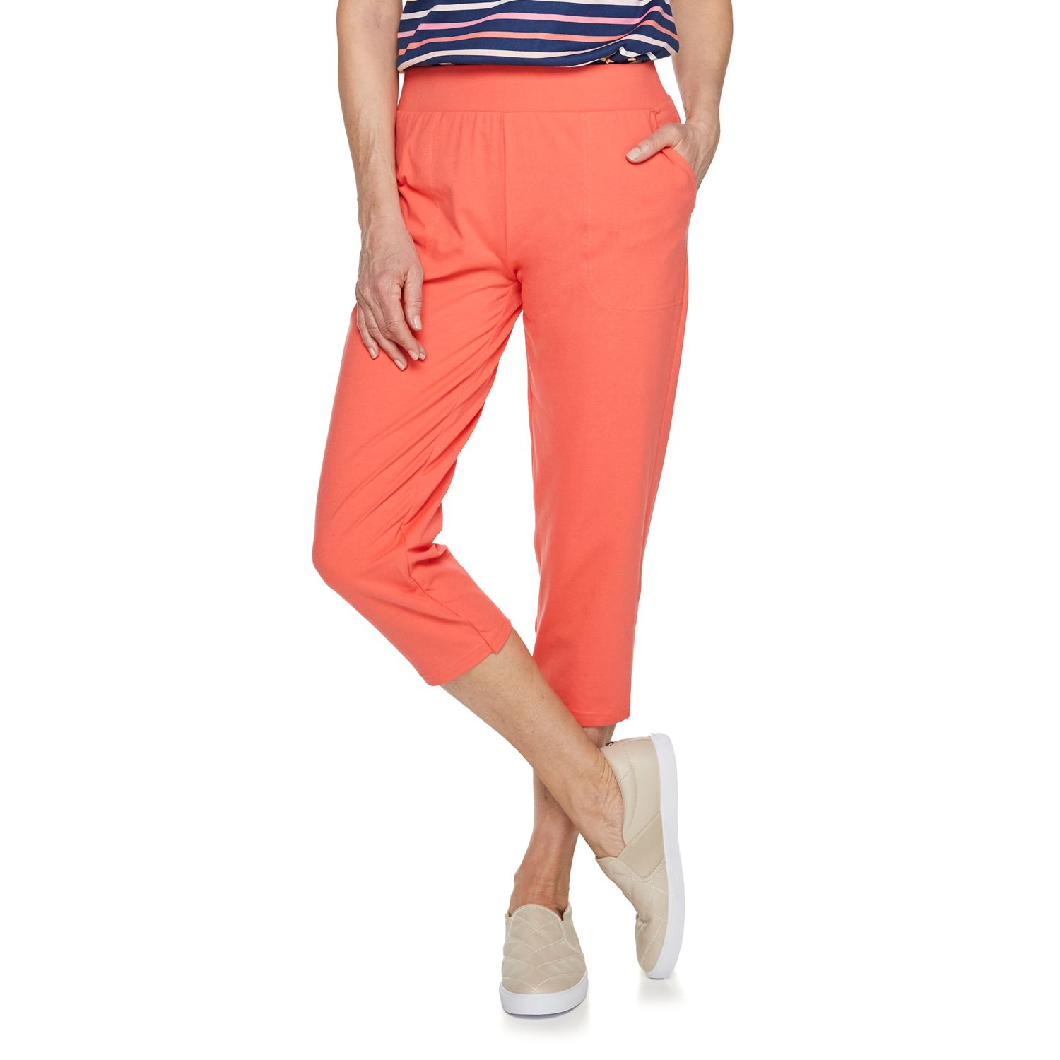 kohls womens petite capri pants