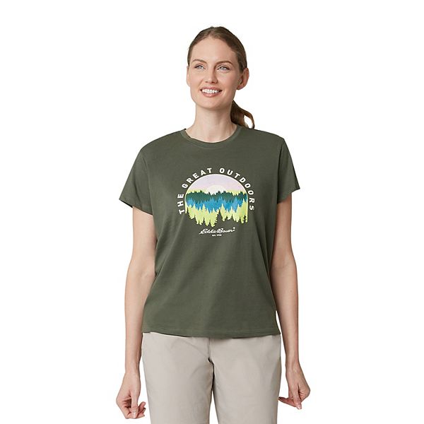 Eddie bauer crew outlet neck tee