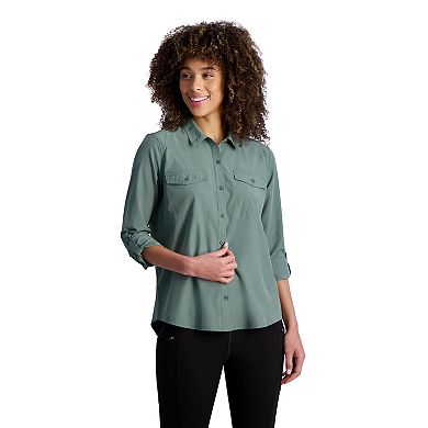 Women's Eddie Bauer Spindrift UPF 50+ Moisture-Wicking Shirt