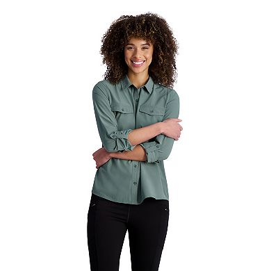 Women's Eddie Bauer Spindrift UPF 50+ Moisture-Wicking Shirt