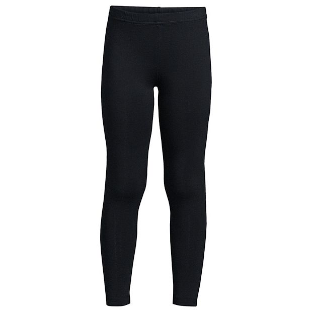 Girls 10-16 Lands' End TOUGH COTTON™ Leggings in Plus Size