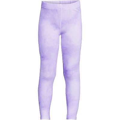 Girls 10 16 Lands End TOUGH COTTON Leggings in Plus Size