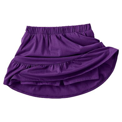 Girls 10-16 Lands' End Tiered Skort in Plus Sizes
