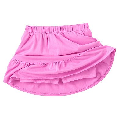 Girls 10-16 Lands' End Tiered Skort in Plus Sizes