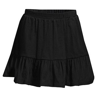 Girls 10-16 Lands' End Tiered Skort in Plus Sizes