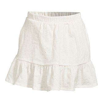 Girls 10-16 Lands' End Tiered Skort in Plus Sizes
