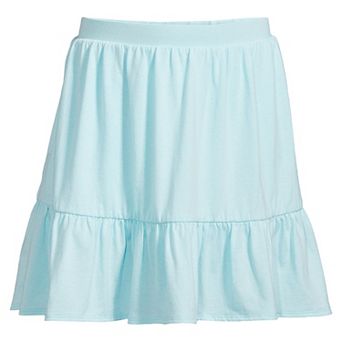 Girls 10-16 Lands' End Tiered Skort in Plus Sizes