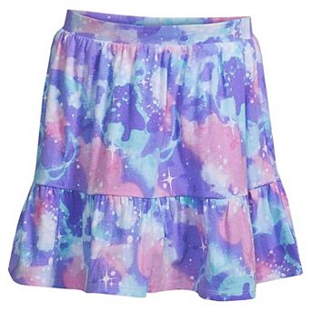 Girls 10-16 Lands' End Tiered Skort in Plus Sizes
