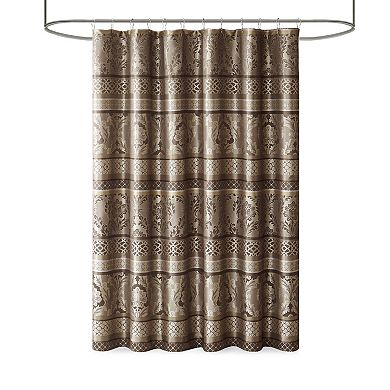 Madison Park Venetian Jacquard Shower Curtain
