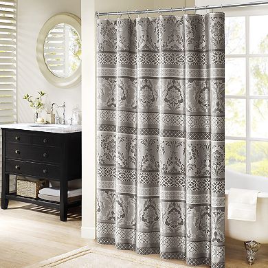 Madison Park Venetian Jacquard Shower Curtain