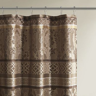 Madison Park Venetian Jacquard Shower Curtain