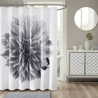 Madison Park Quinn Percale Shower Curtain