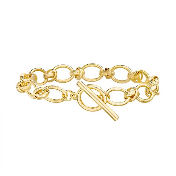 Gold deals toggle bracelet