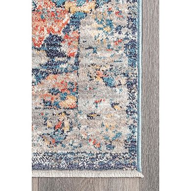 nuLOOM Sawyer Flourishing Medallion Area Rug