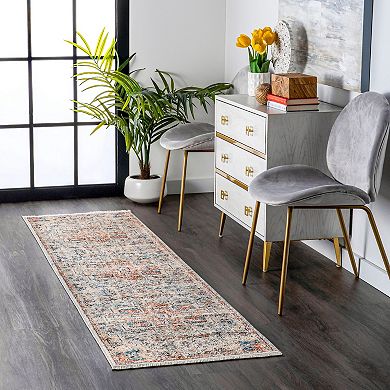 nuLOOM Janessa Croix Medallion Area Rug