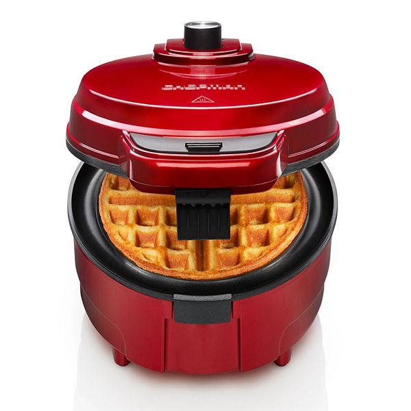 Chefman Anti-Overflow Belgian Waffle Maker - Red