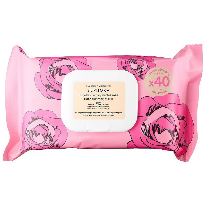 Clean Cleansing & Gentle Exfoliating Wipes, Multicolor