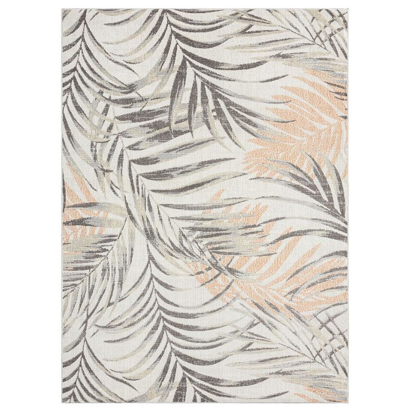 Tommy Bahama Malibu Palm Springs Indoor Outdoor Area Rug, Multicolor, 5.5X7.5 Ft