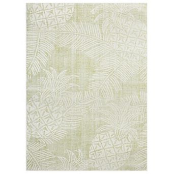 Tommy Bahama Malibu Pineapple Indoor Outdoor Area Rug