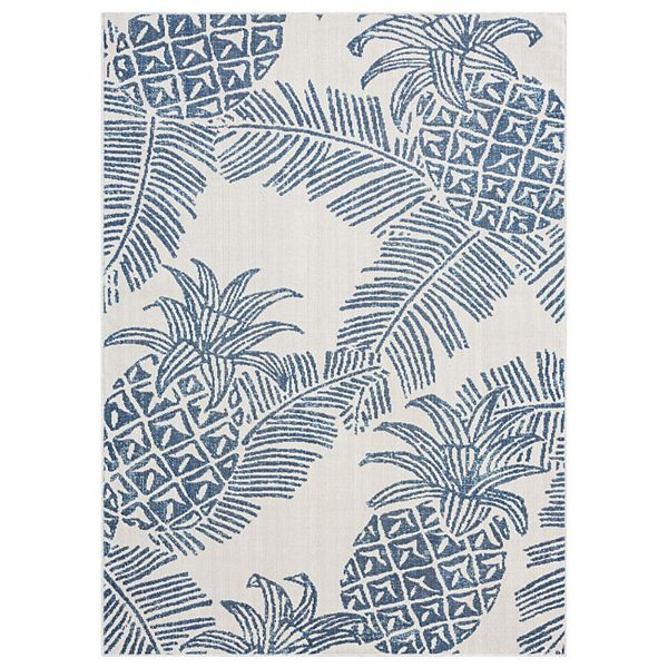 Tommy Bahama Malibu Pineapple Indoor Outdoor Area Rug