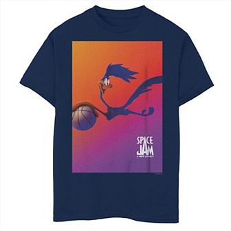 Boys 8-20 Space Jam 2 Road Runner Poster Tee